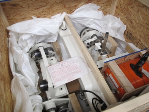 3-TON CHAIN HOIST, VARIABLE FREQUENCY DRIVE, 480 VAC MODEL RRT CODE 9540CF CM LODESTAR (W-44) LOADING & HANDLING FEE $15-